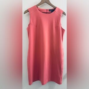 Donna Ricco Sleeveless Shift Dress, Women’s Size Medium, Pink
